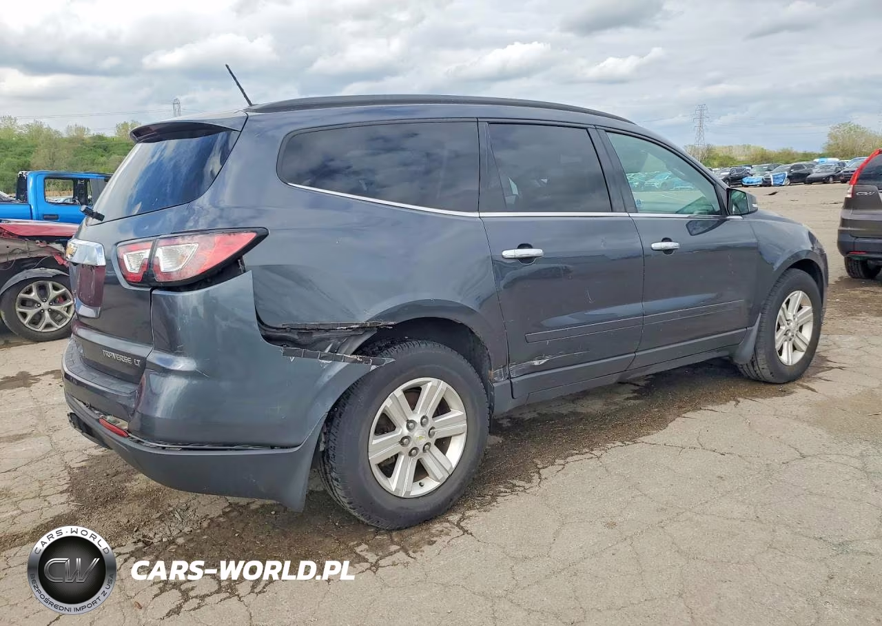 2013 Chevrolet Traverse Lt VIN:1GNKVGKD7DJ211576 - 3