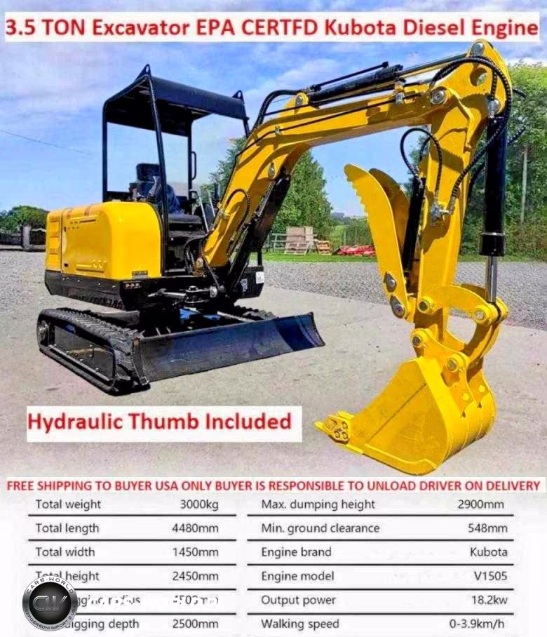 2025 OTHER HEAVY EQUIPMENT 3.5TNEXCAV VIN:SLP24032816 - 10