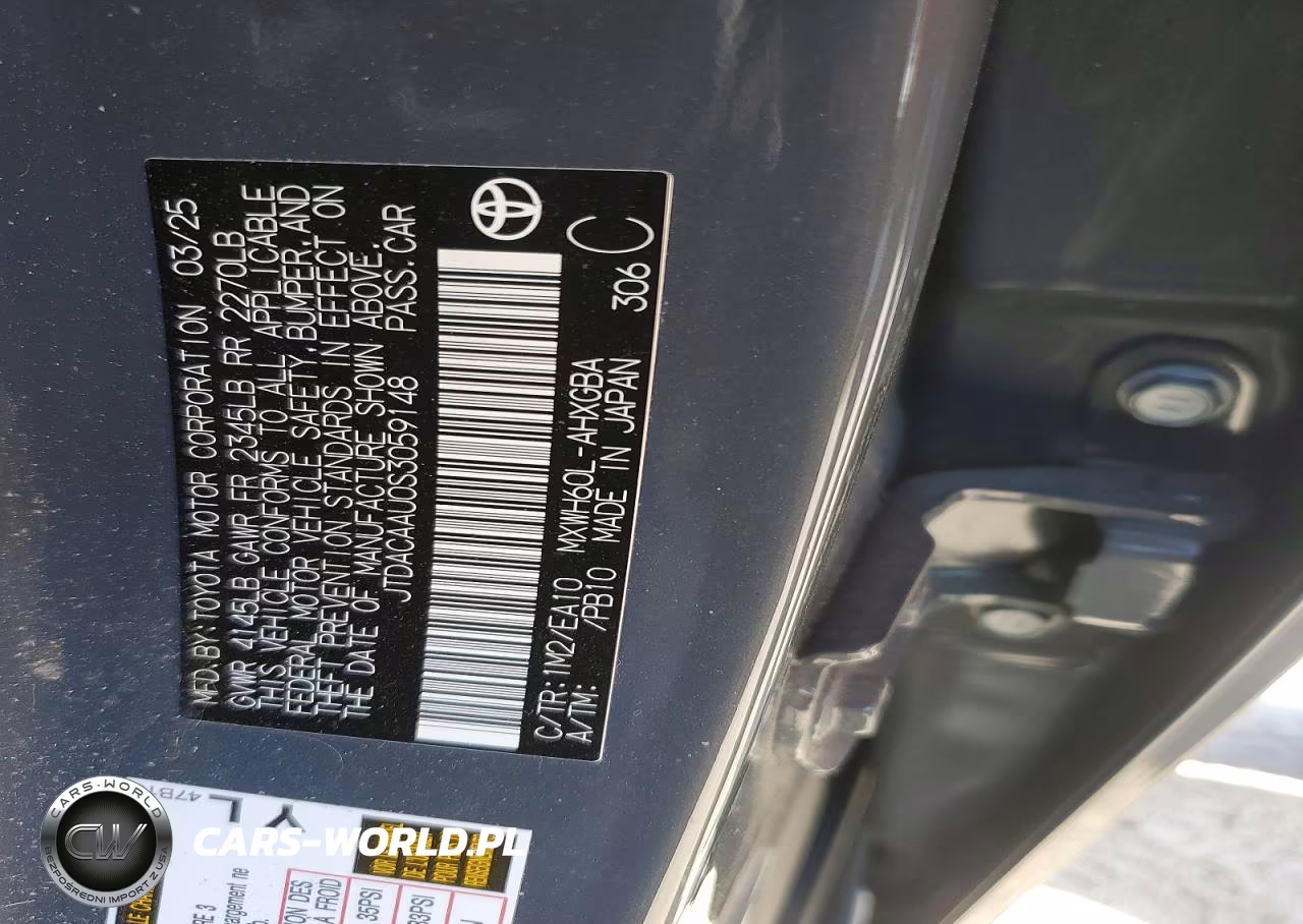 2025 Toyota Prius Xle VIN:JTDACAAU0S3059148 - 13