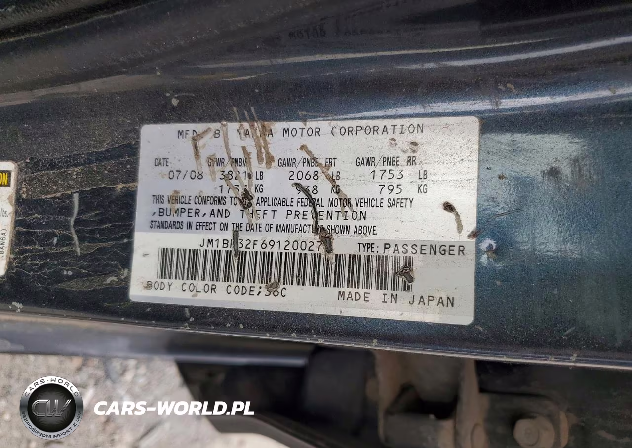 2009 Mazda 3 I VIN:JM1BK32F691200278 - 12