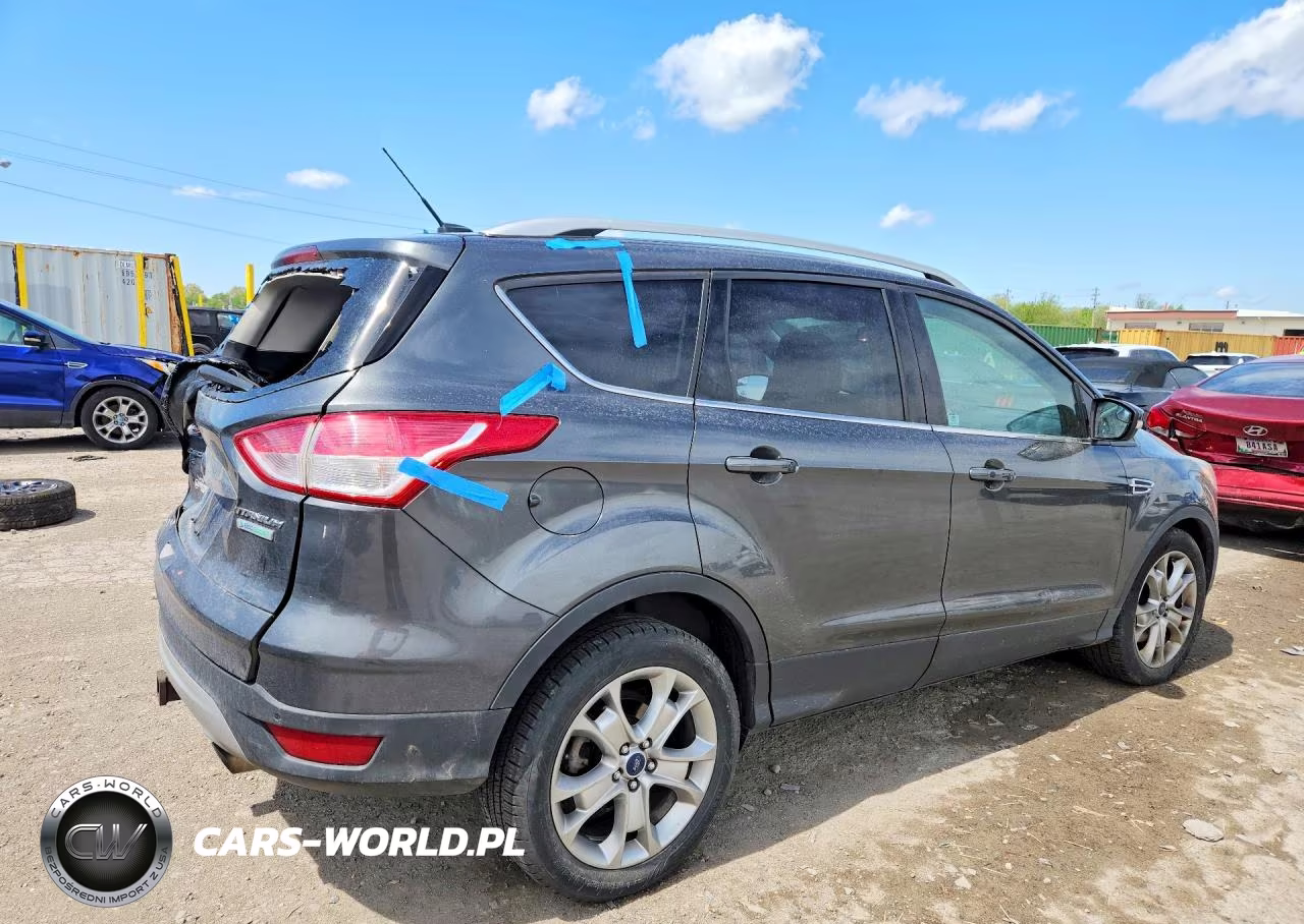 2015 Ford Escape Titanium VIN:1FMCU0J95FUA89186 - 3
