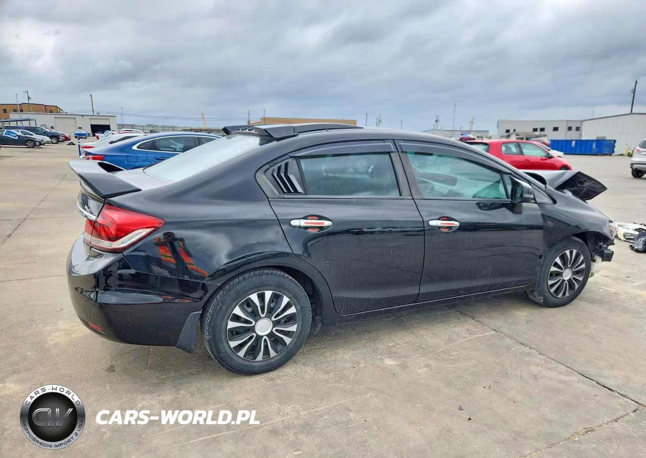 2013 Honda Civic Lx VIN:2HGFB2F58DH572925 - 3
