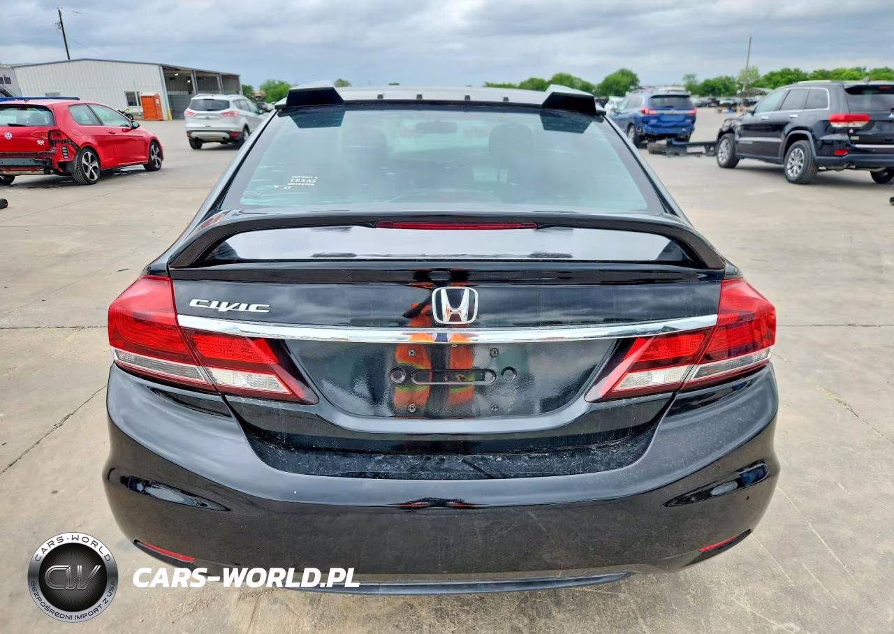2013 Honda Civic Lx VIN:2HGFB2F58DH572925 - 6