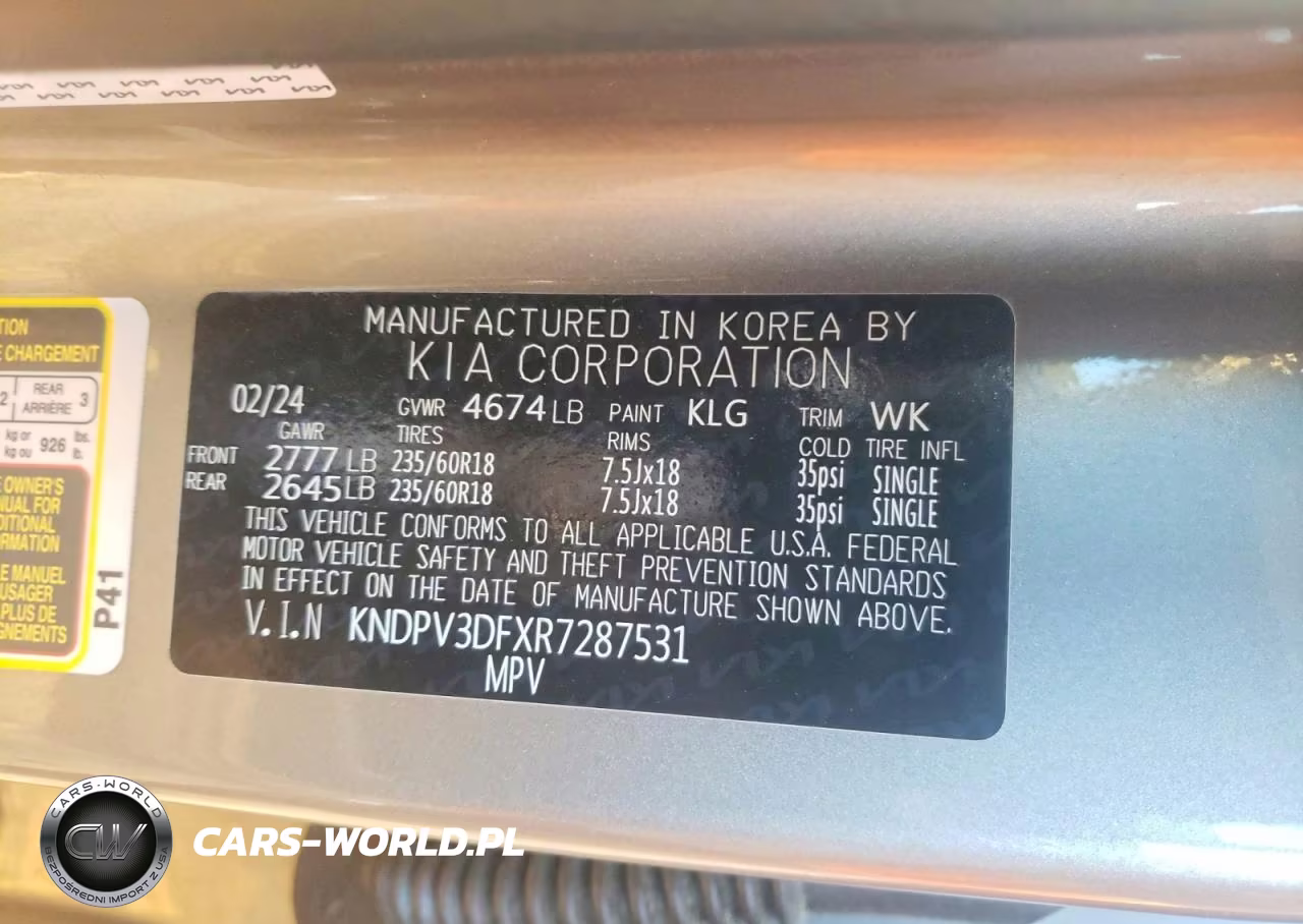 2024 Kia Sportage Ex VIN:KNDPV3DFXR7287531 - 14