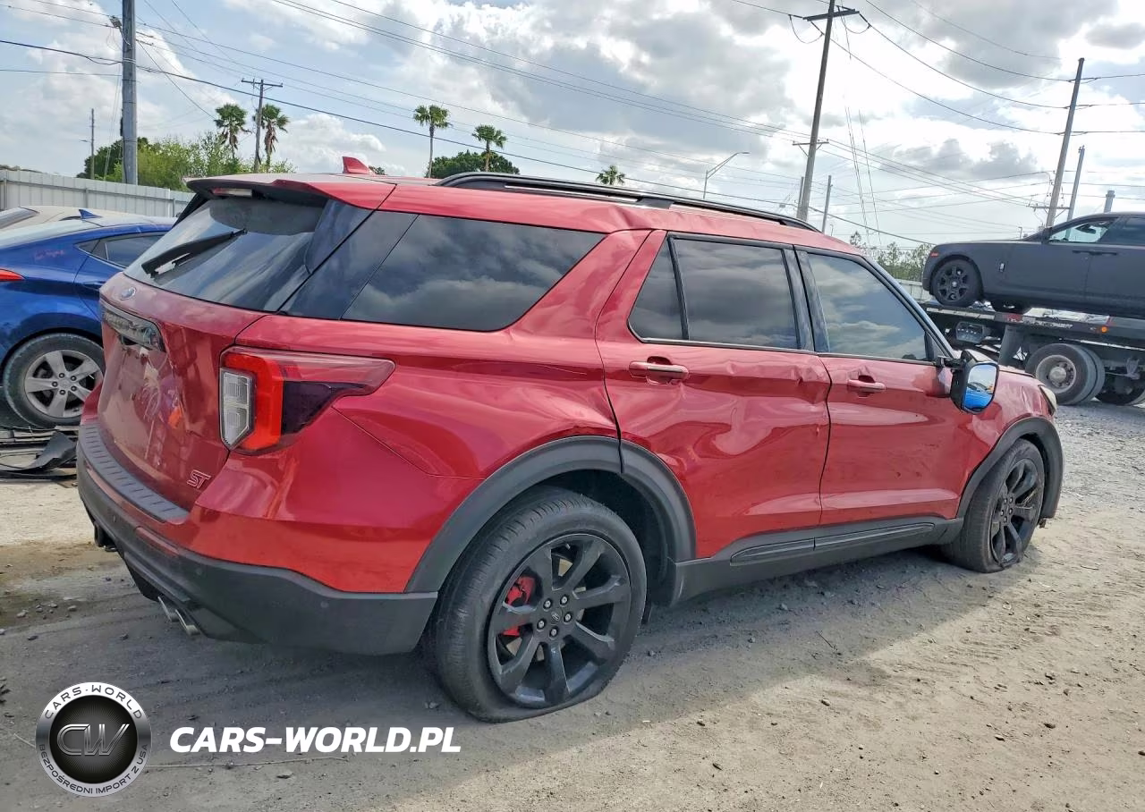 2020 Ford Explorer St VIN:1FM5K8GC2LGA77314 - 3