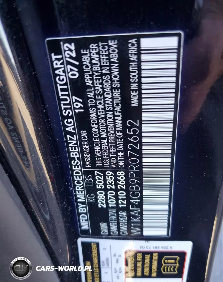 2023 Mercedes-Benz C 300 VIN:W1KAF4GB9PR072652 - 13