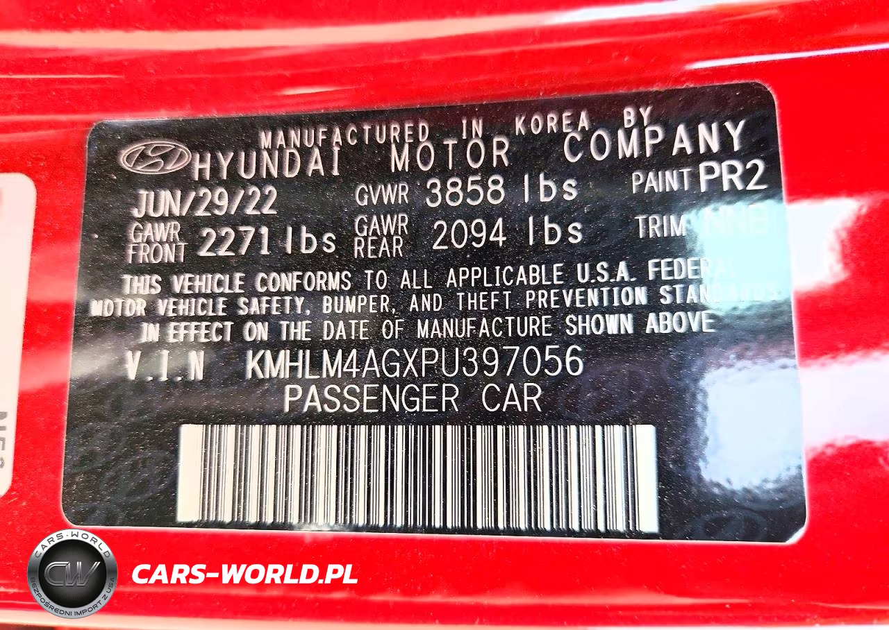 2023 Hyundai Elantra Sel VIN:KMHLM4AGXPU397056 - 12