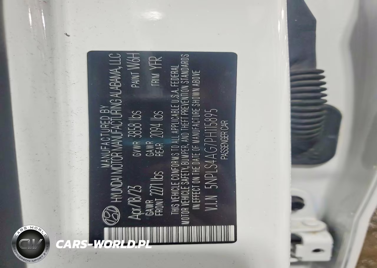 2023 Hyundai Elantra Sel VIN:5NPLS4AG7PH115895 - 12