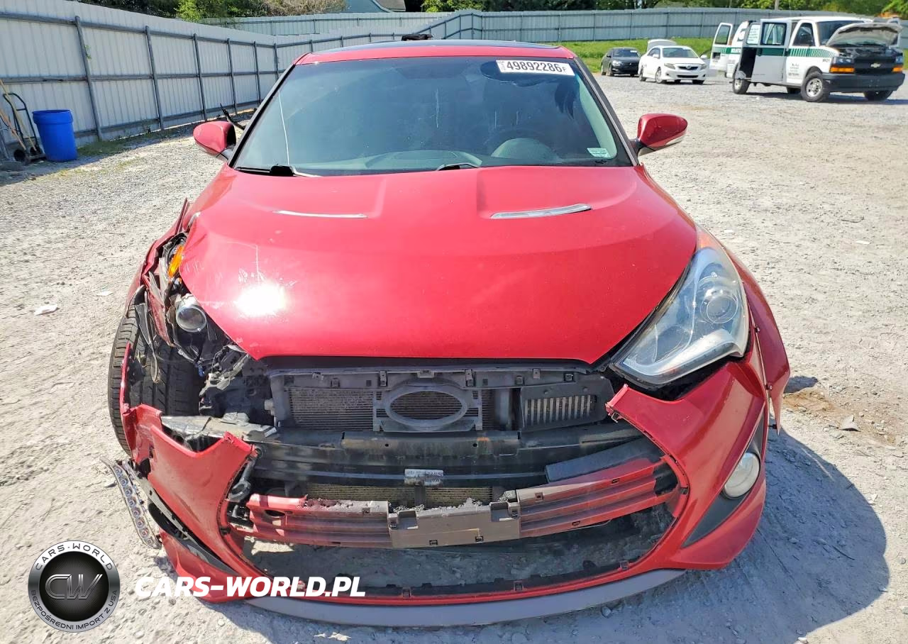 2015 Hyundai Veloster Turbo VIN:KMHTC6AE1FU225283 - 5