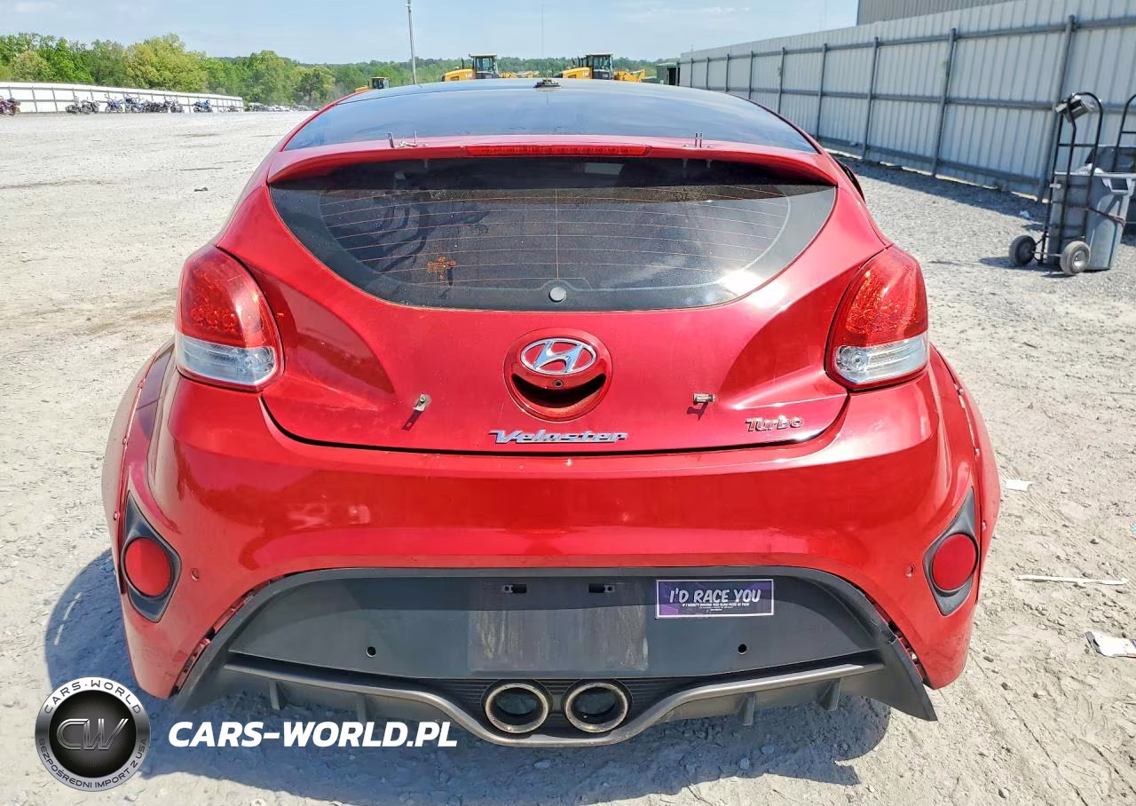 2015 Hyundai Veloster Turbo VIN:KMHTC6AE1FU225283 - 6