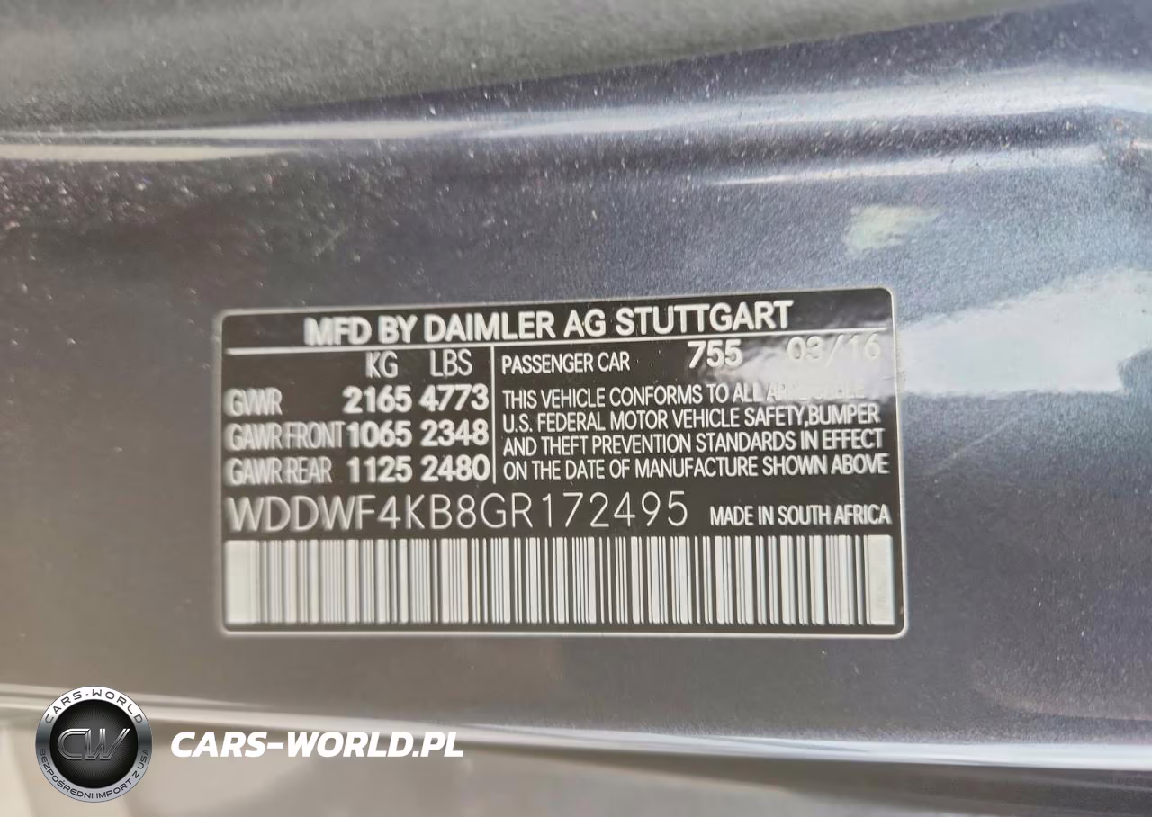 2016 Mercedes-Benz C 300 4Matic VIN:WDDWF4KB8GR172495 - 12