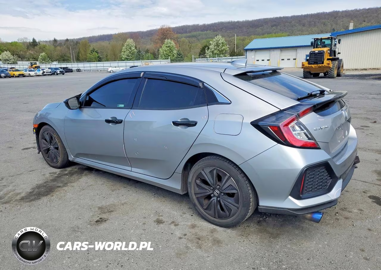 2018 Honda Civic Ex VIN:SHHFK7H57JU428677 - 2