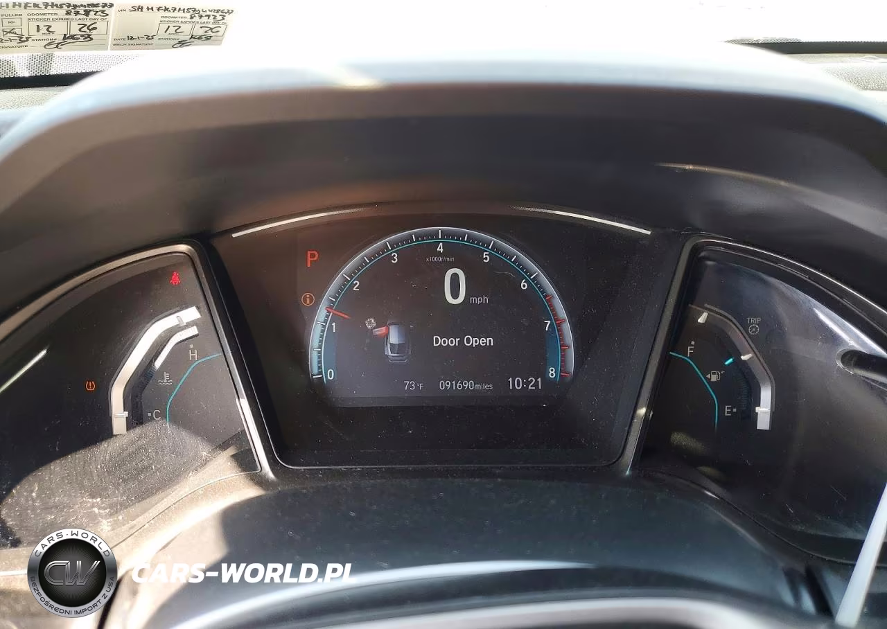 2018 Honda Civic Ex VIN:SHHFK7H57JU428677 - 9