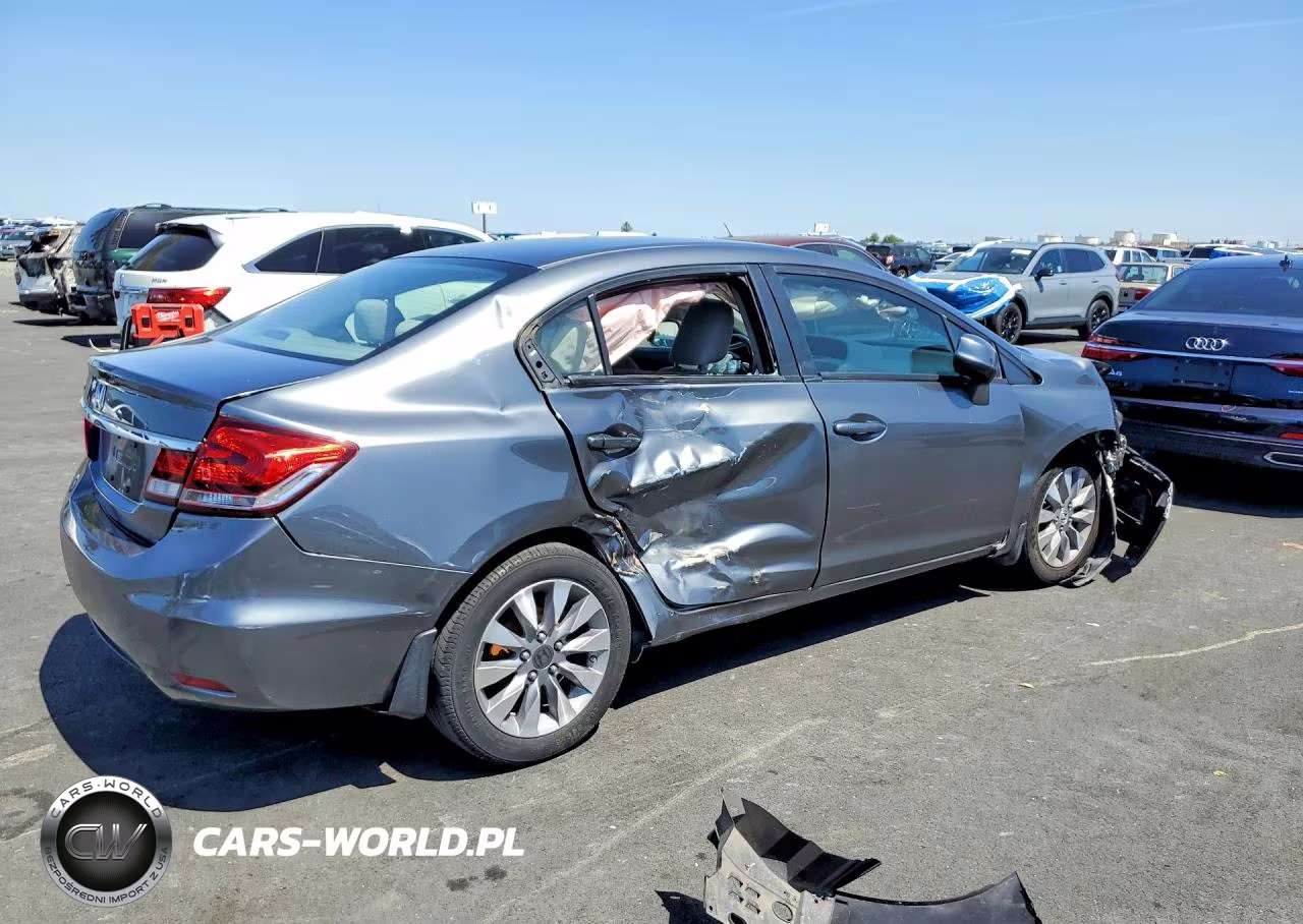 2013 Honda Civic Lx VIN:2HGFB2F52DH508606 - 3
