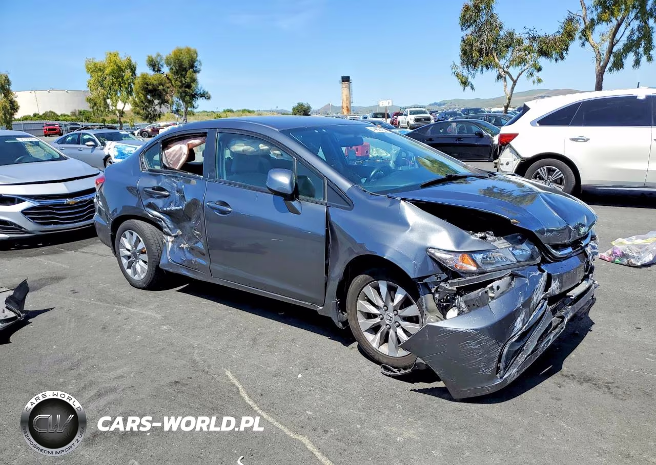2013 Honda Civic Lx VIN:2HGFB2F52DH508606 - 4