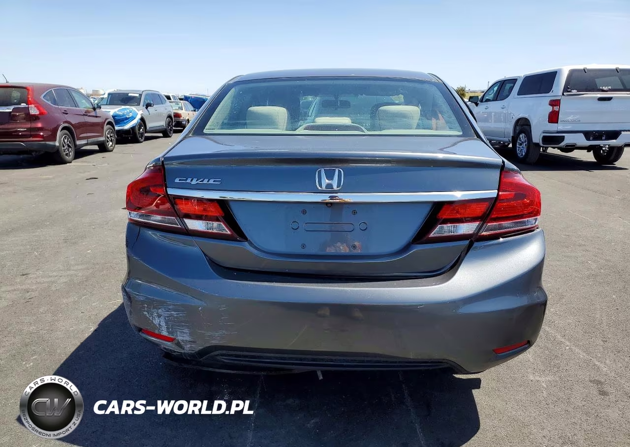 2013 Honda Civic Lx VIN:2HGFB2F52DH508606 - 6
