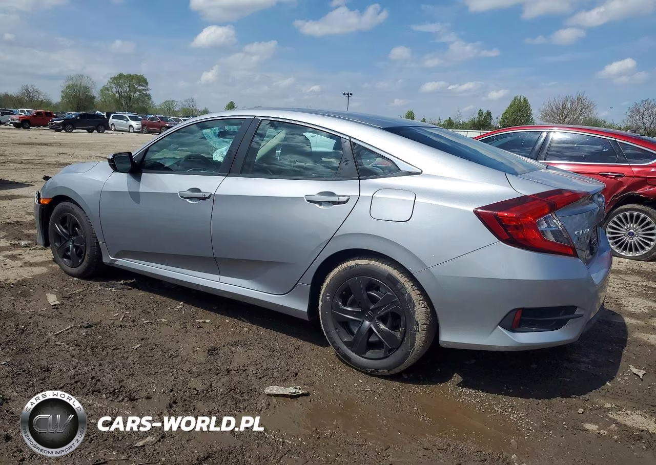 2017 Honda Civic Lx VIN:19XFC2F52HE007888 - 2