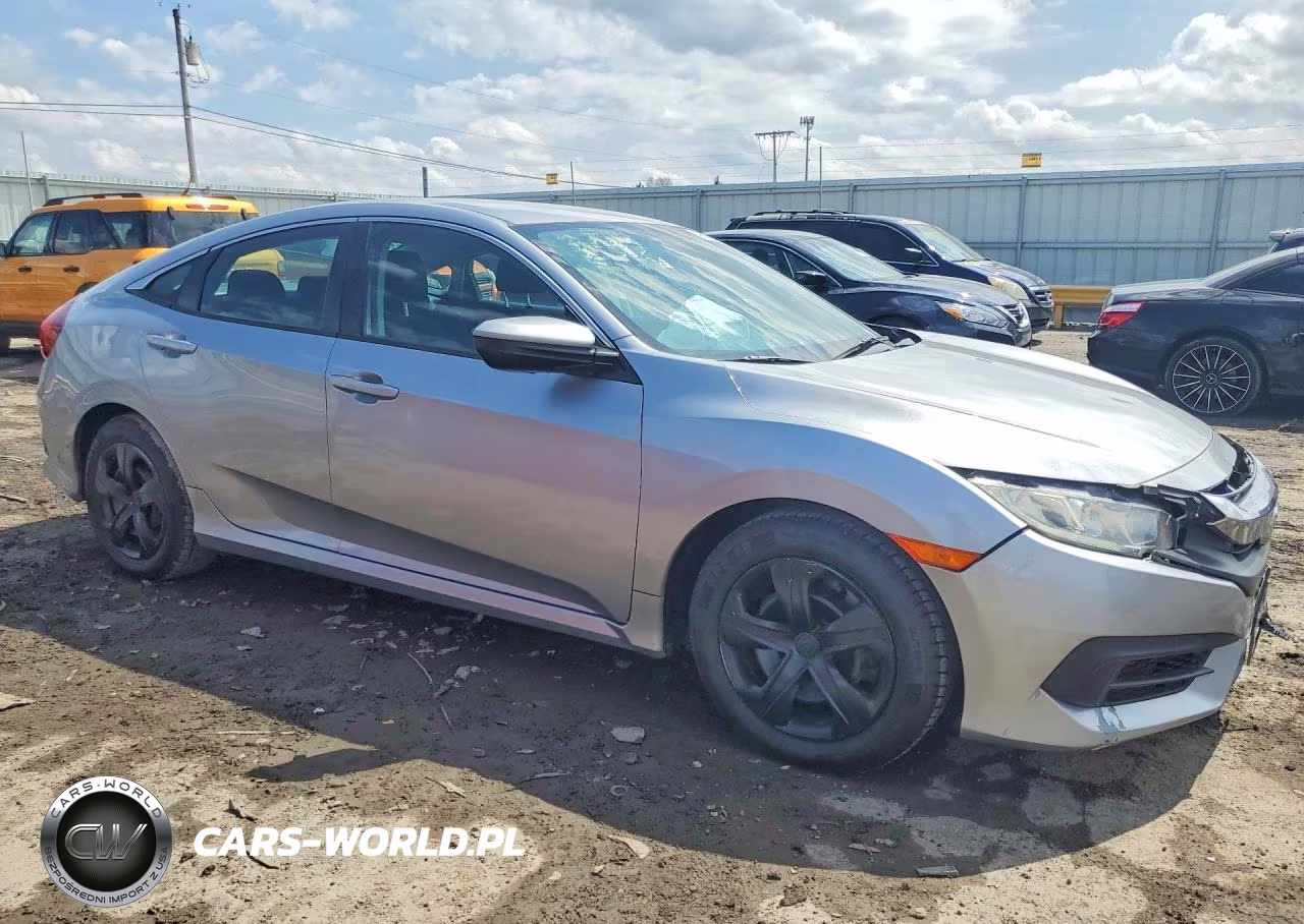 2017 Honda Civic Lx VIN:19XFC2F52HE007888 - 4