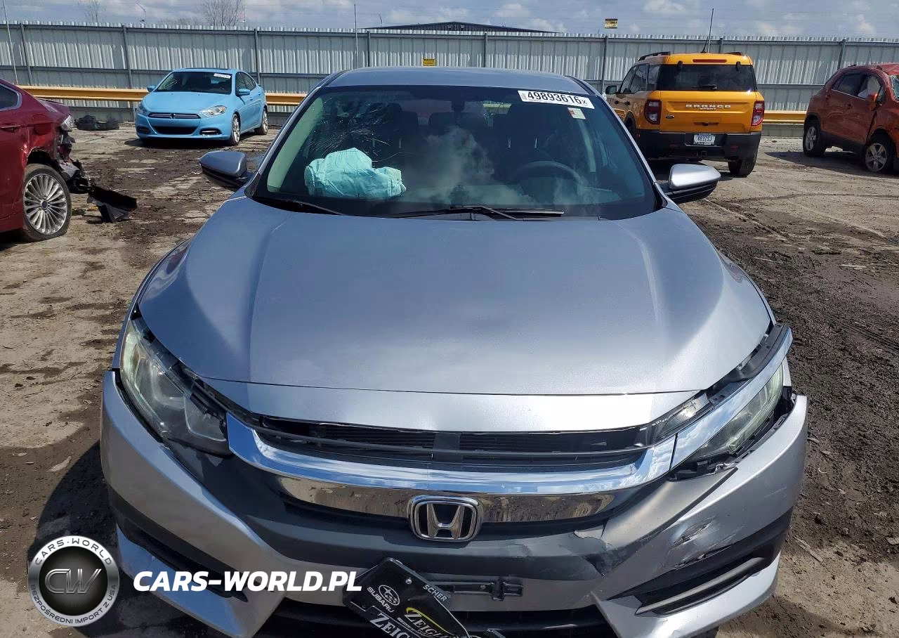 2017 Honda Civic Lx VIN:19XFC2F52HE007888 - 5