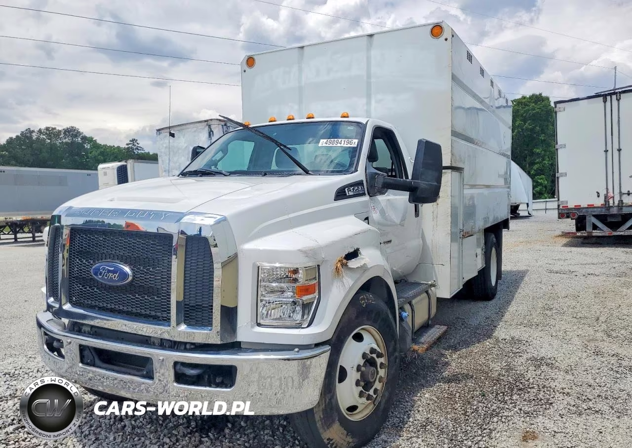 2022 Ford F750 Super Duty Chipper Truck VIN:1FDWF7DE6NDF01719 - 2