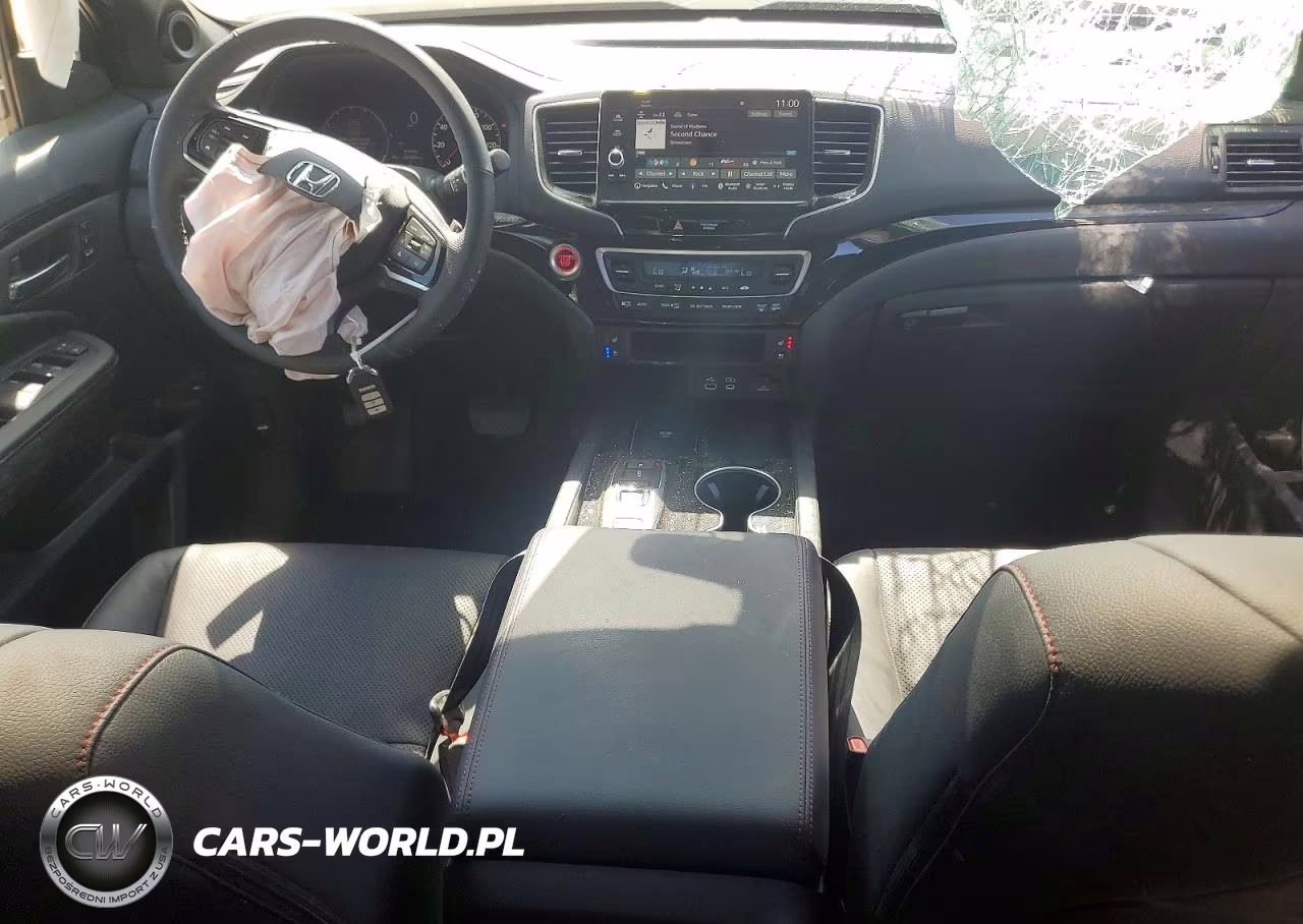2025 Honda Ridgeline Black Edition VIN:5FPYK3F84SB040931 - 8