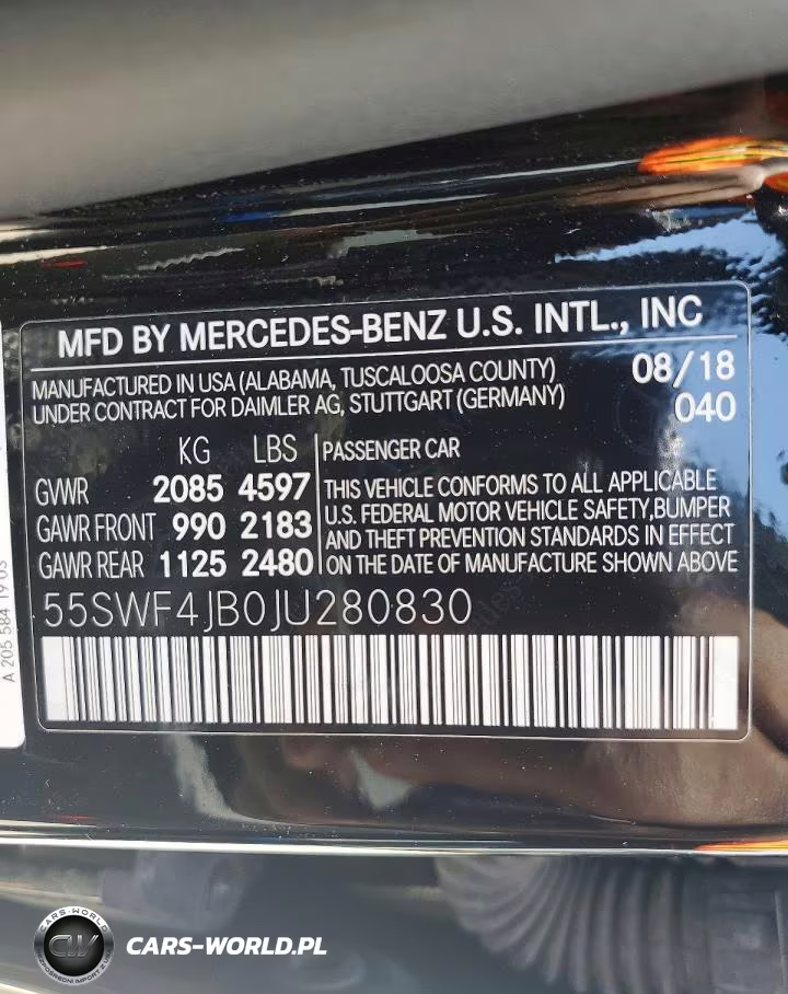 2018 Mercedes-Benz C 300 VIN:55SWF4JB0JU280830 - 13