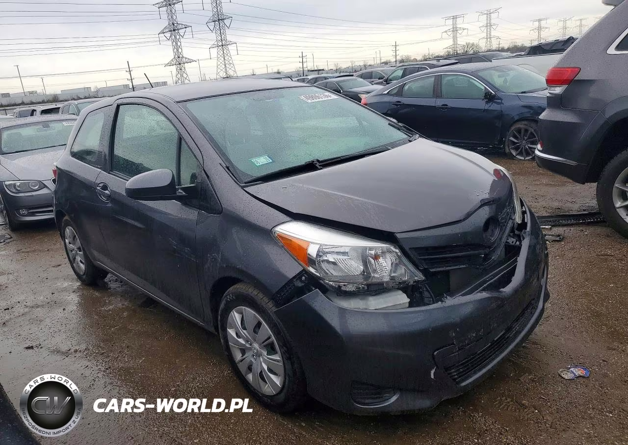 2012 Toyota Yaris 3-Door Le VIN:JTDJTUD36CD508123 - 4