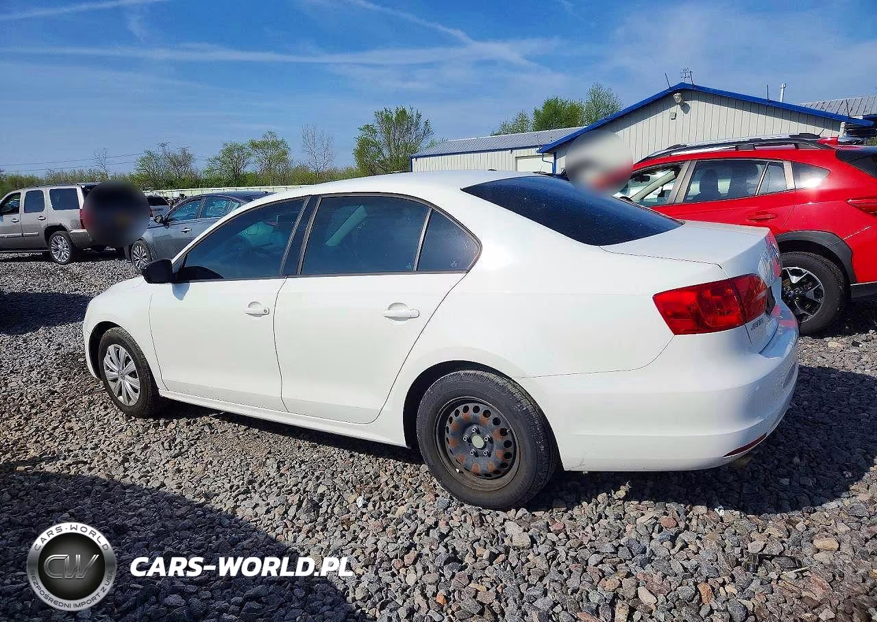 2013 Volkswagen Jetta Base VIN:3VW2K7AJXDM290363 - 2