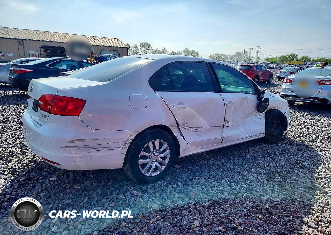 2013 Volkswagen Jetta Base VIN:3VW2K7AJXDM290363 - 3