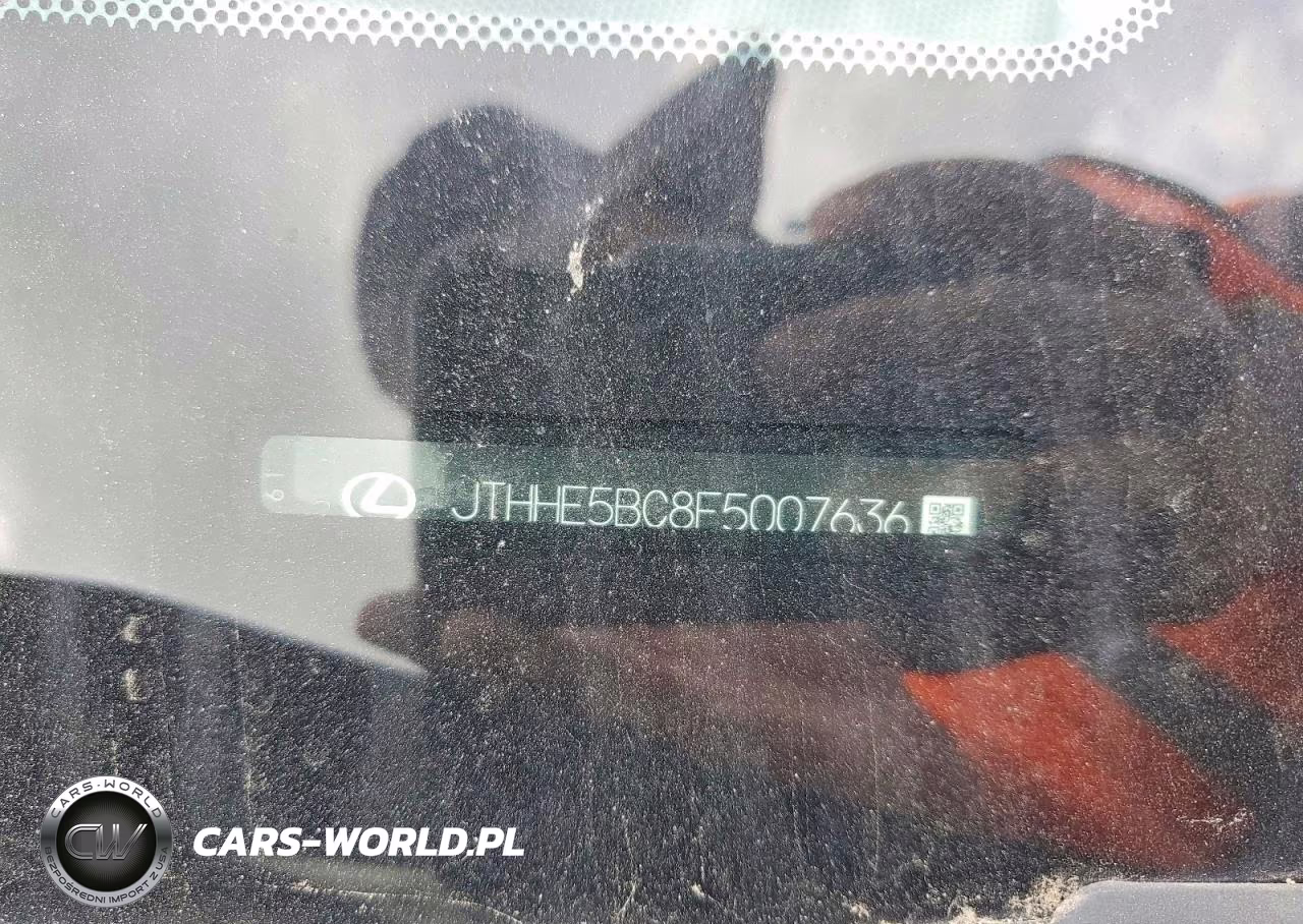 2015 Lexus Rc 350 VIN:JTHHE5BC8F5007636 - 13