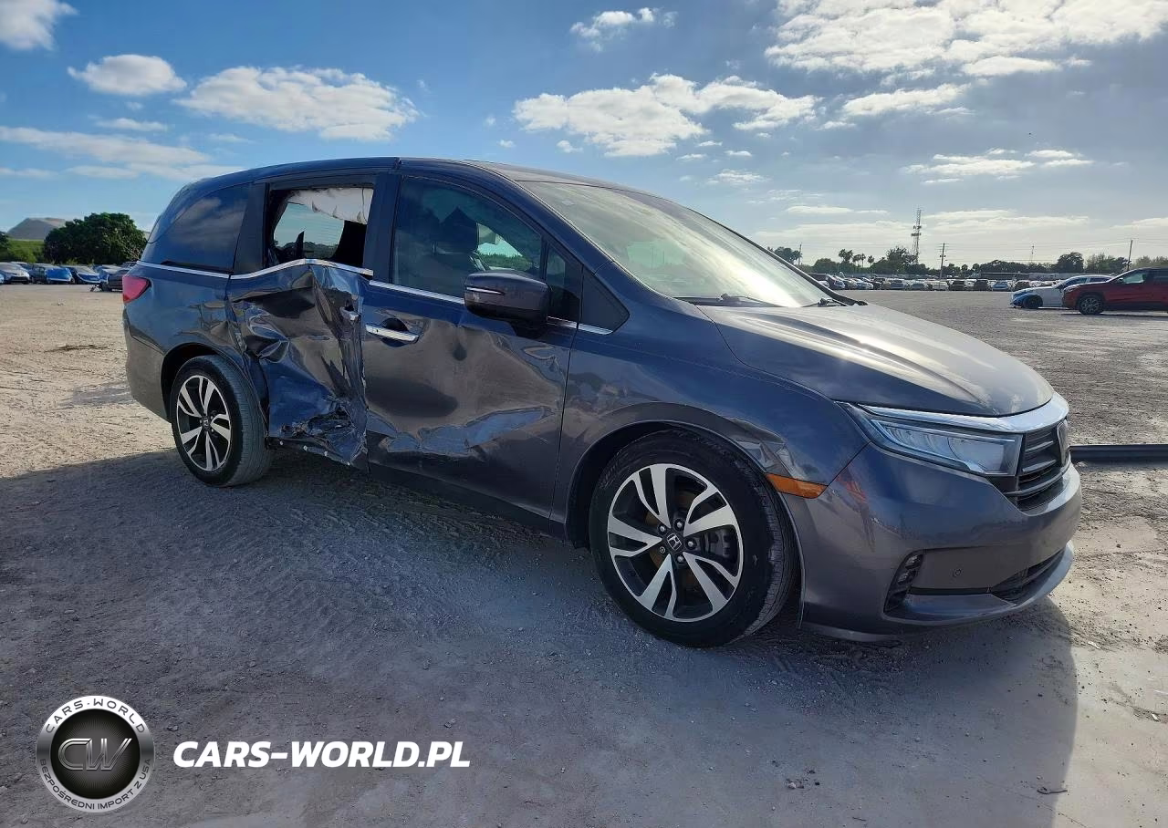 2023 Honda Odyssey Touring VIN:5FNRL6H85PB047449 - 4
