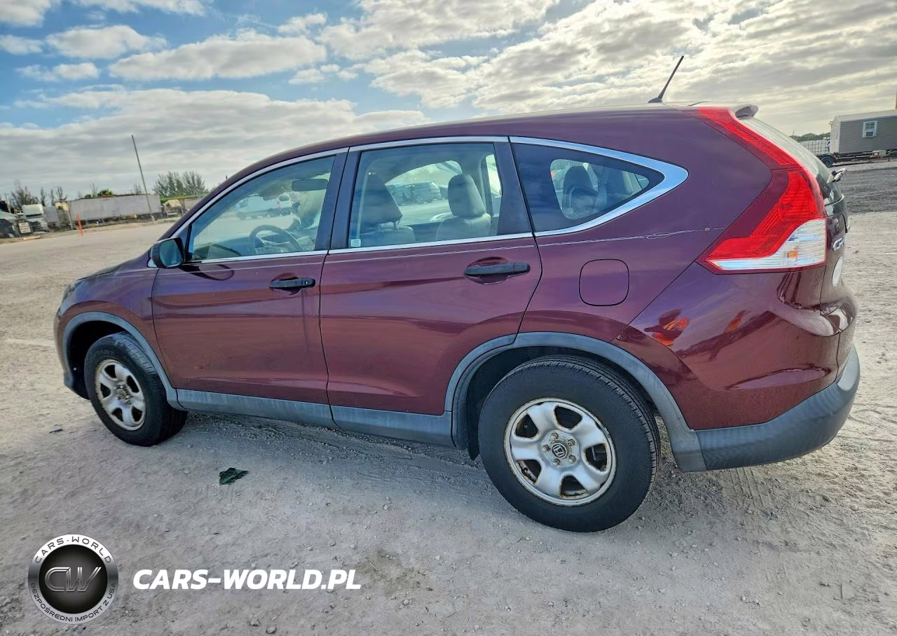 2014 Honda Cr-V Lx VIN:5J6RM3H31EL045346 - 2