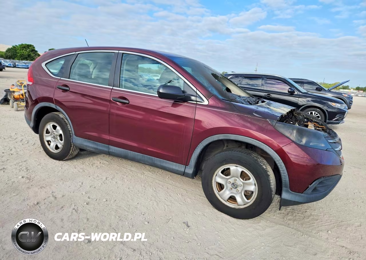 2014 Honda Cr-V Lx VIN:5J6RM3H31EL045346 - 4