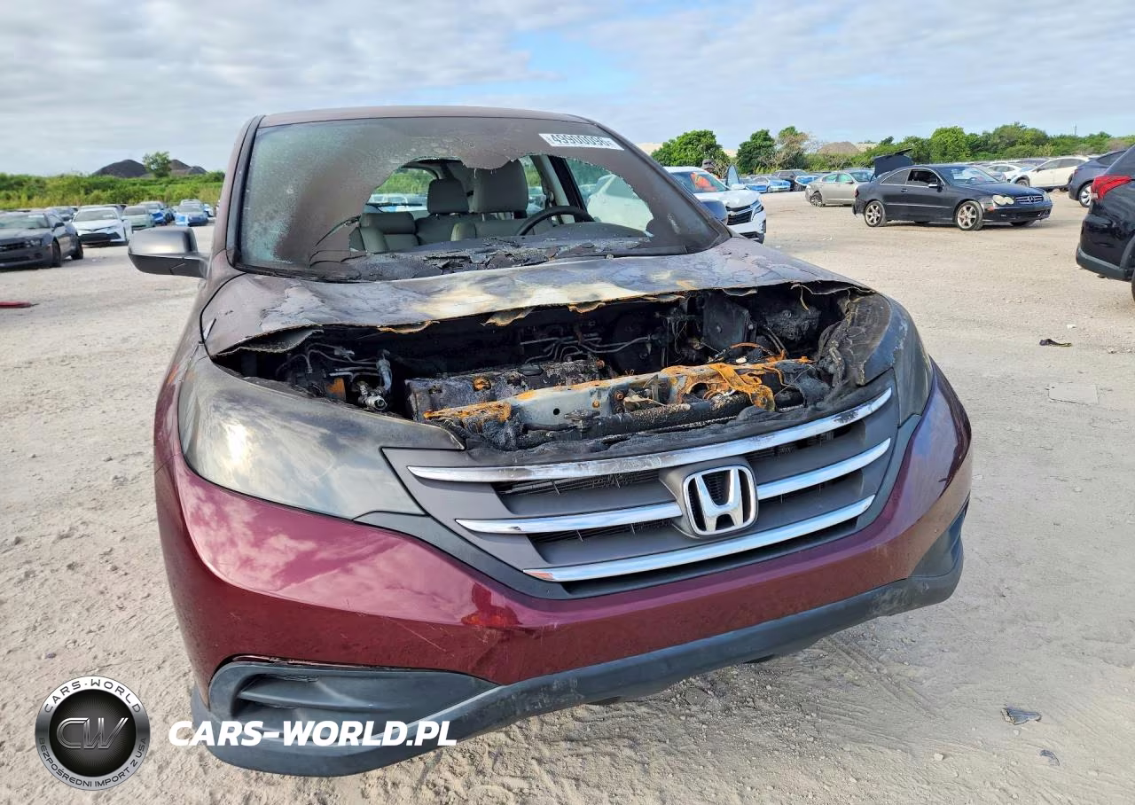 2014 Honda Cr-V Lx VIN:5J6RM3H31EL045346 - 5