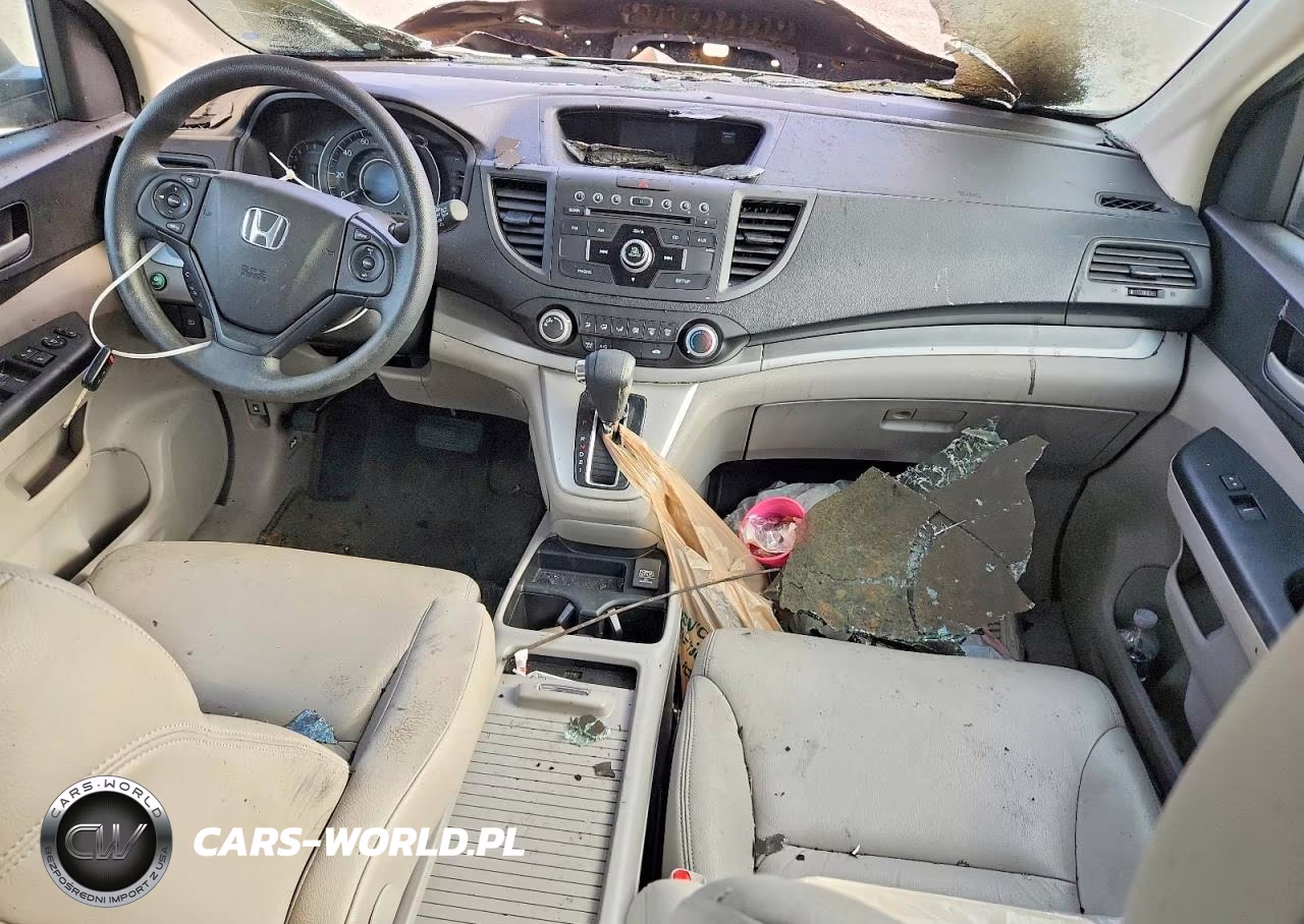 2014 Honda Cr-V Lx VIN:5J6RM3H31EL045346 - 8