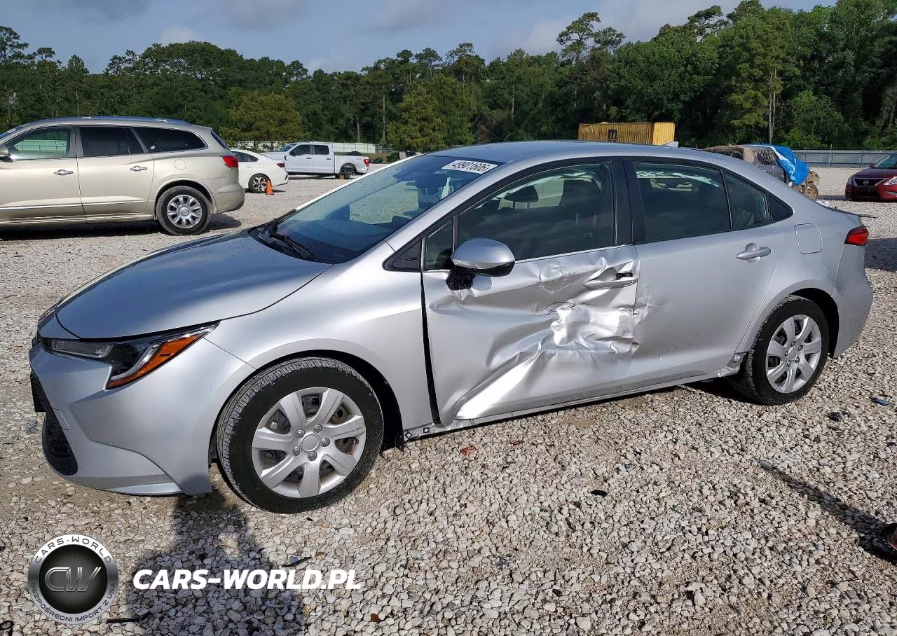 2022 Toyota Corolla Le VIN:JTDEPMAE6NJ230324 - 1
