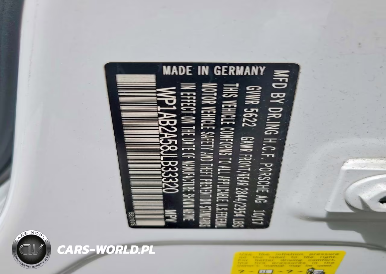 2018 Porsche Macan S VIN:WP1AB2A58JLB33320 - 14