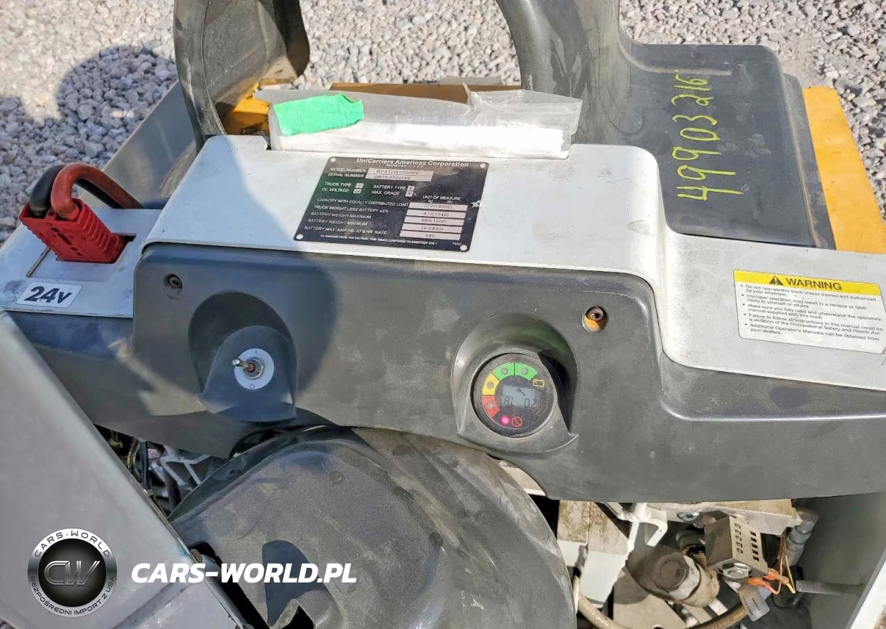 2016 Unicarriers Wpxt2W1G60Bv Pallet Jack VIN:2W169322245 - 8