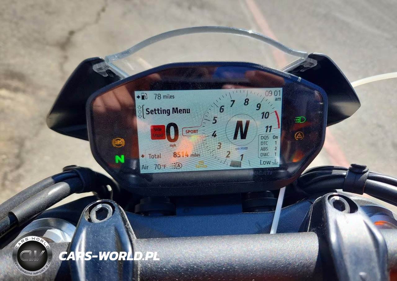 2022 Ducati Monster VIN:ZDMMAMDT4NB005793 - 7