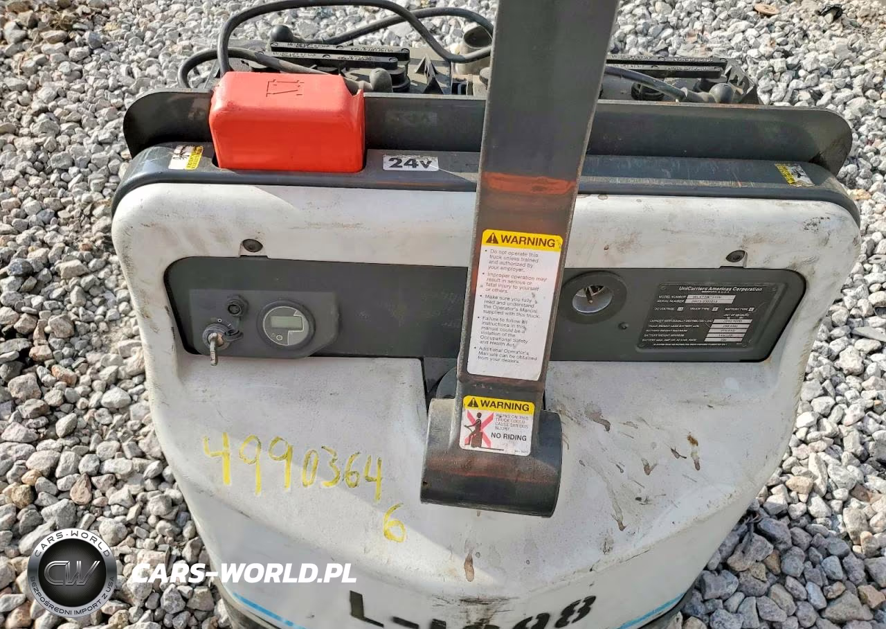 2016 Unicarriers Wpxt2W1G60Bv Pallet Jack VIN:2W169322245 - 8