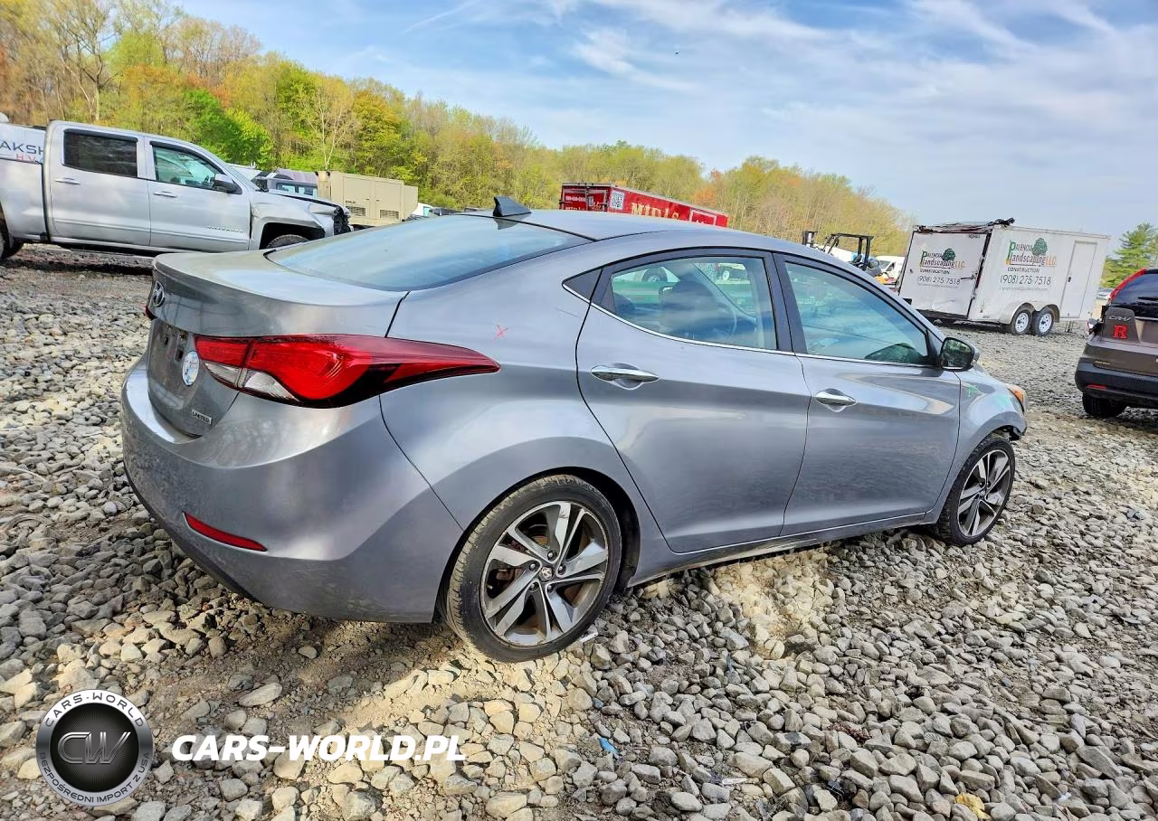 2015 Hyundai Elantra Limited VIN:KMHDH4AE7FU326368 - 3