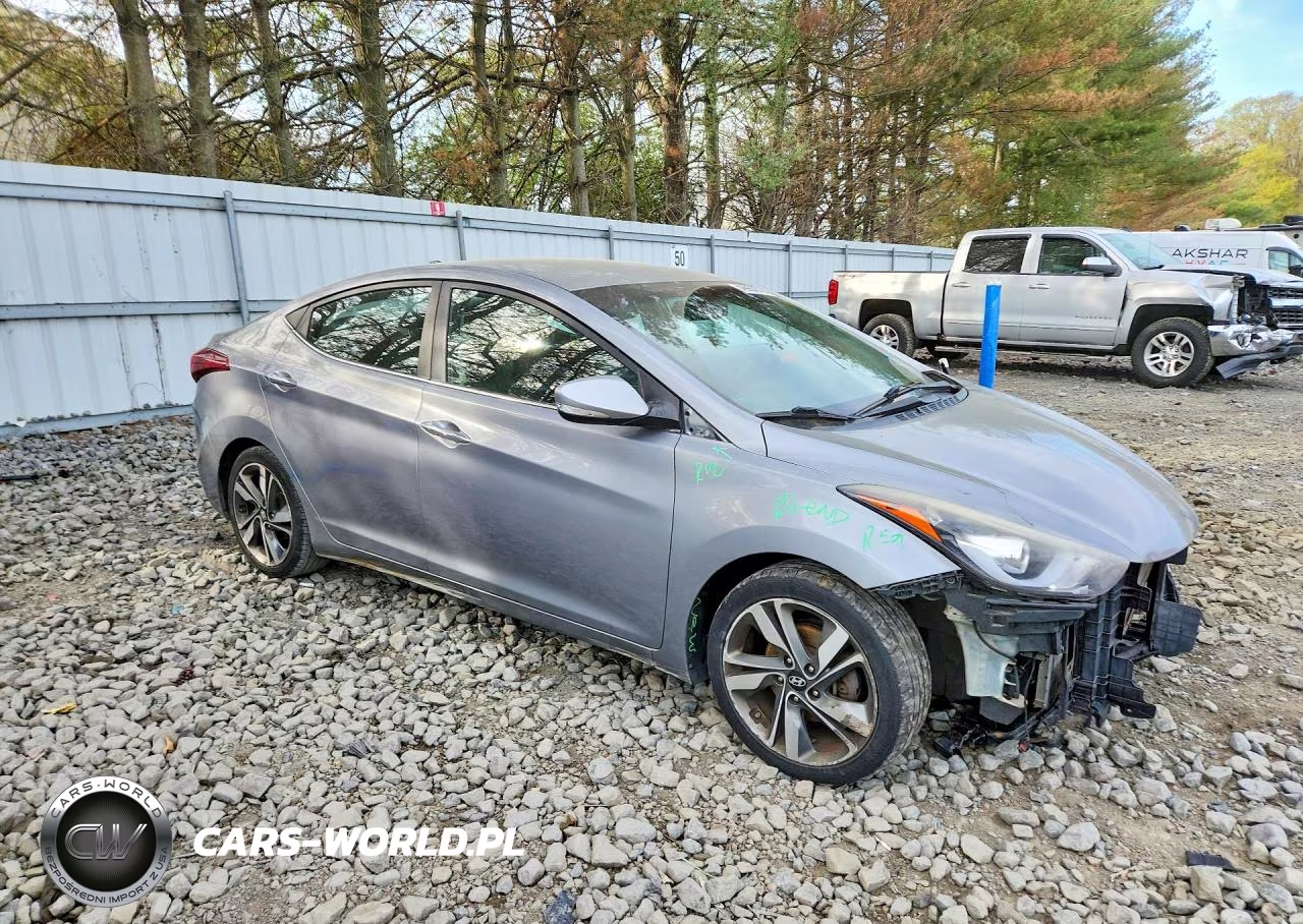 2015 Hyundai Elantra Limited VIN:KMHDH4AE7FU326368 - 4