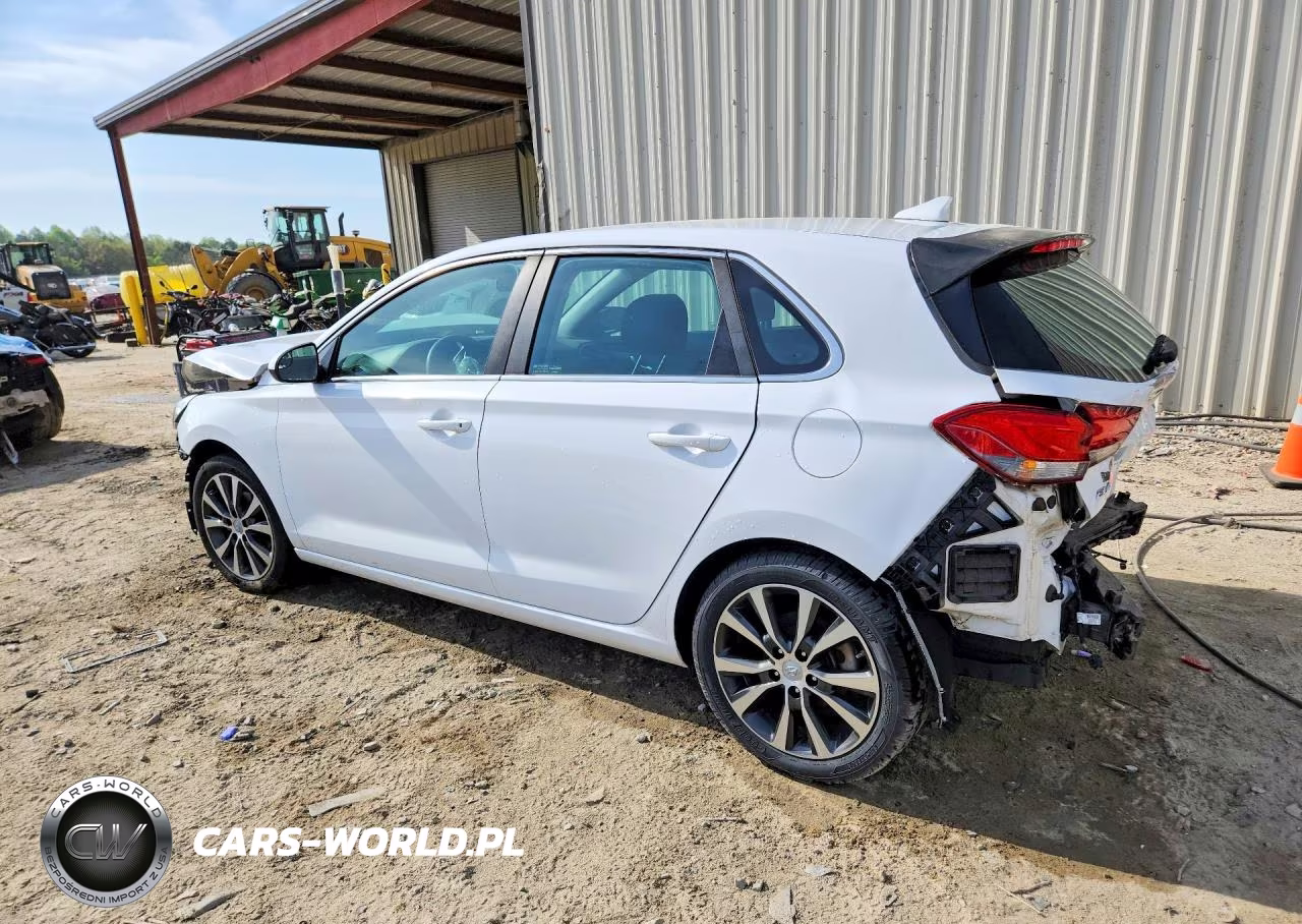 2018 Hyundai Elantra Gt Base VIN:KMHH35LEXJU046729 - 2