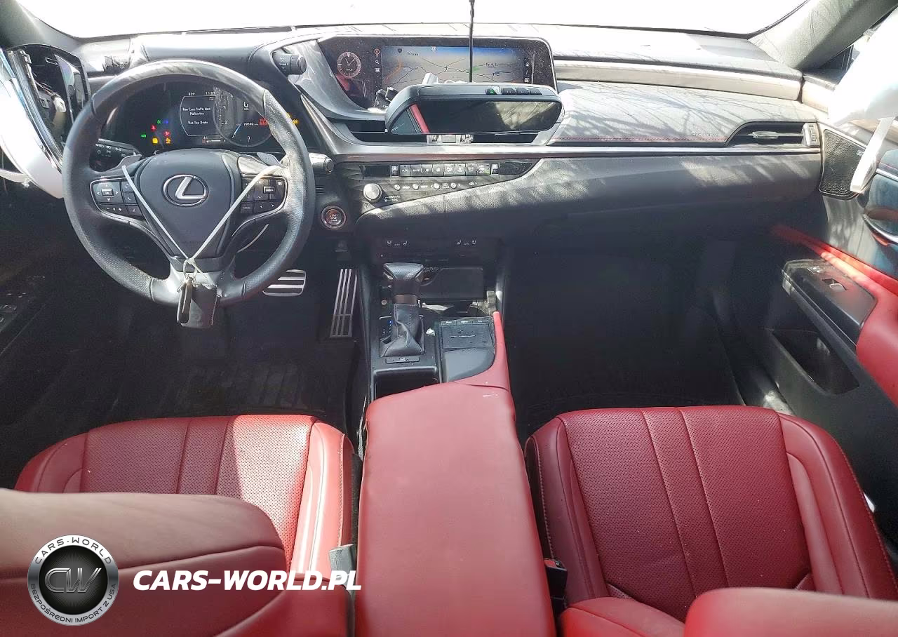 2021 Lexus Es 350 F Sport VIN:58AGZ1B12MU092909 - 8