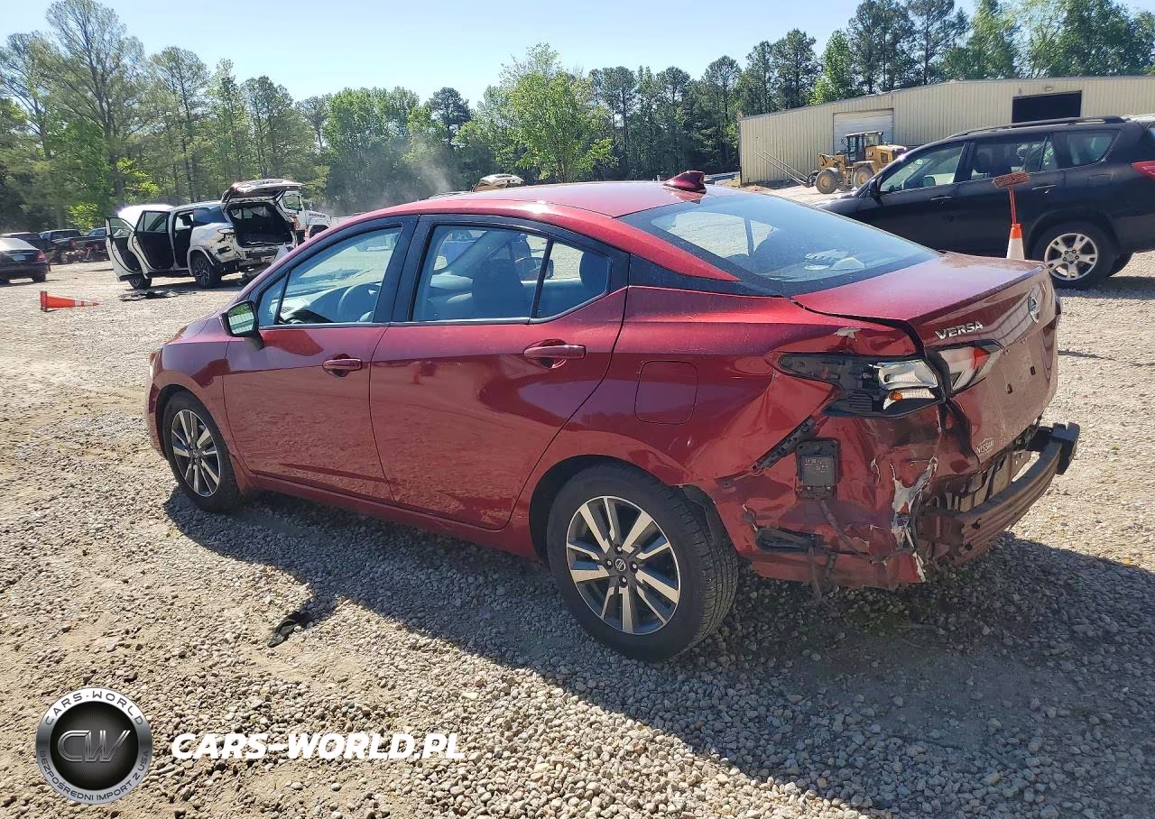 2020 Nissan Versa Sv VIN:3N1CN8EVXLL805709 - 2