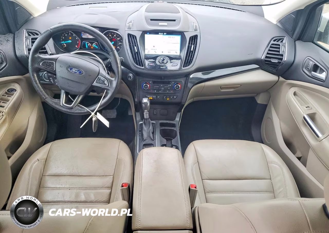 2017 Ford Escape Titanium VIN:1FMCU9J92HUB75644 - 8
