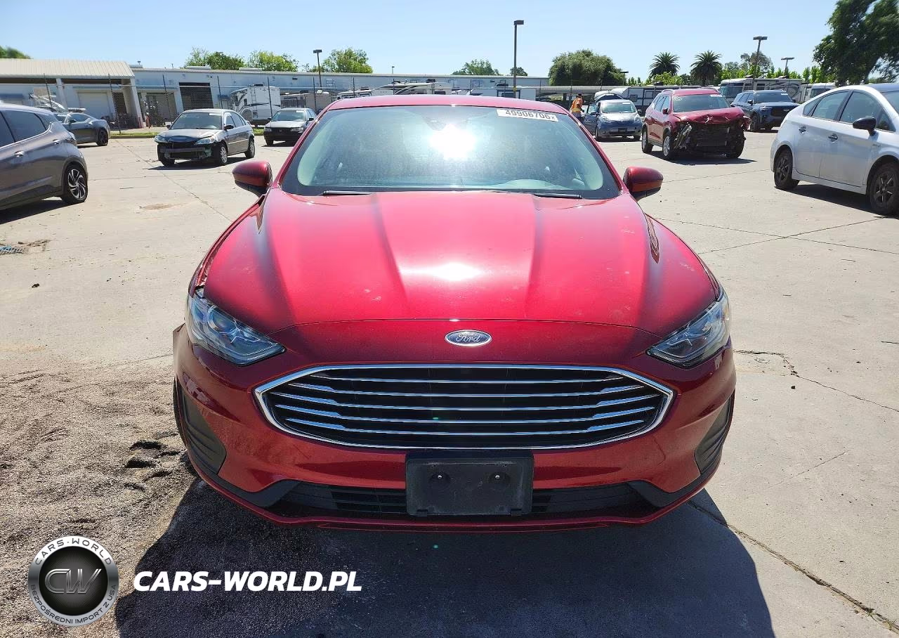 2019 Ford Fusion Se VIN:3FA6P0LU3KR222545 - 5