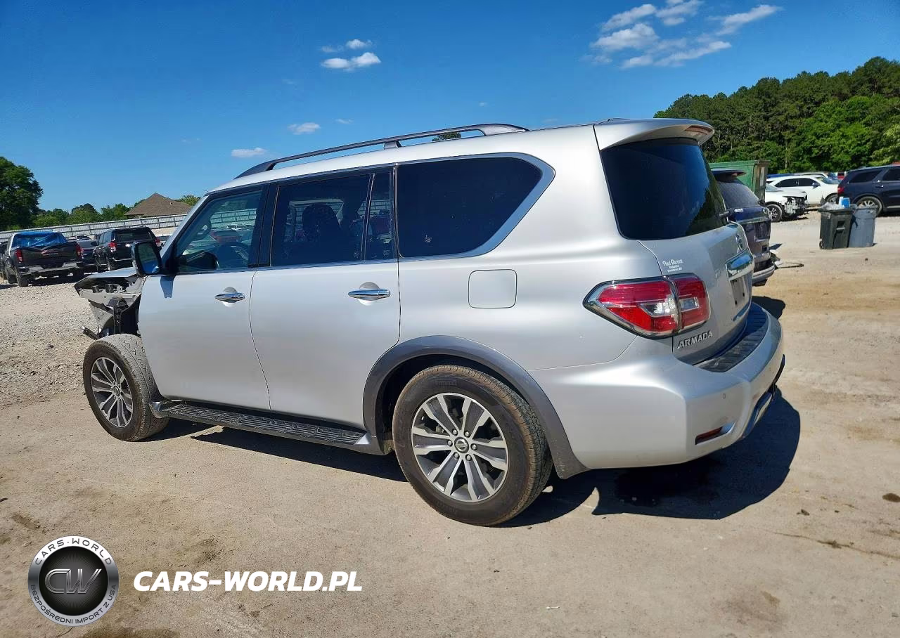 2019 Nissan Armada Sl VIN:JN8AY2ND9KX010285 - 2