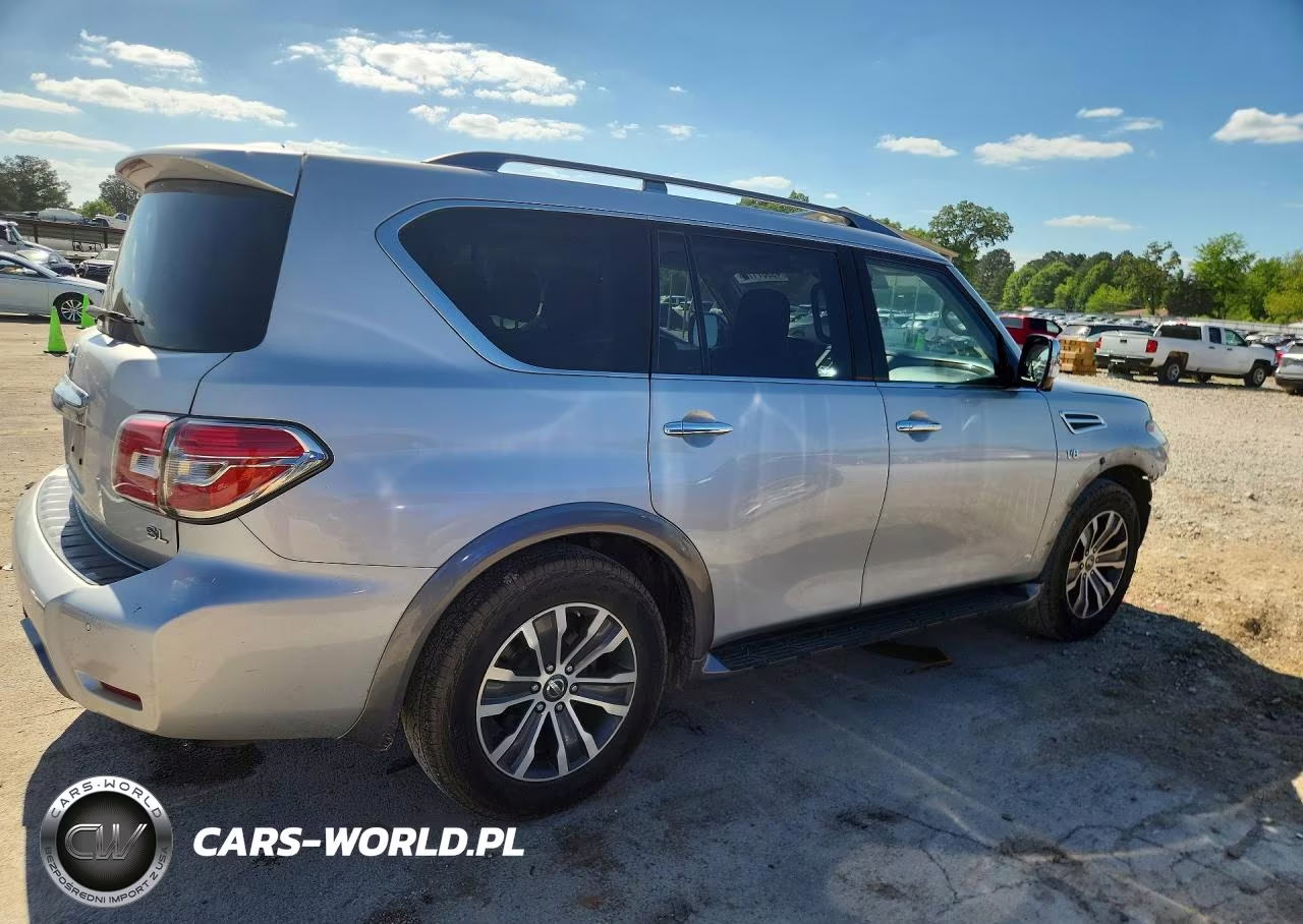 2019 Nissan Armada Sl VIN:JN8AY2ND9KX010285 - 3