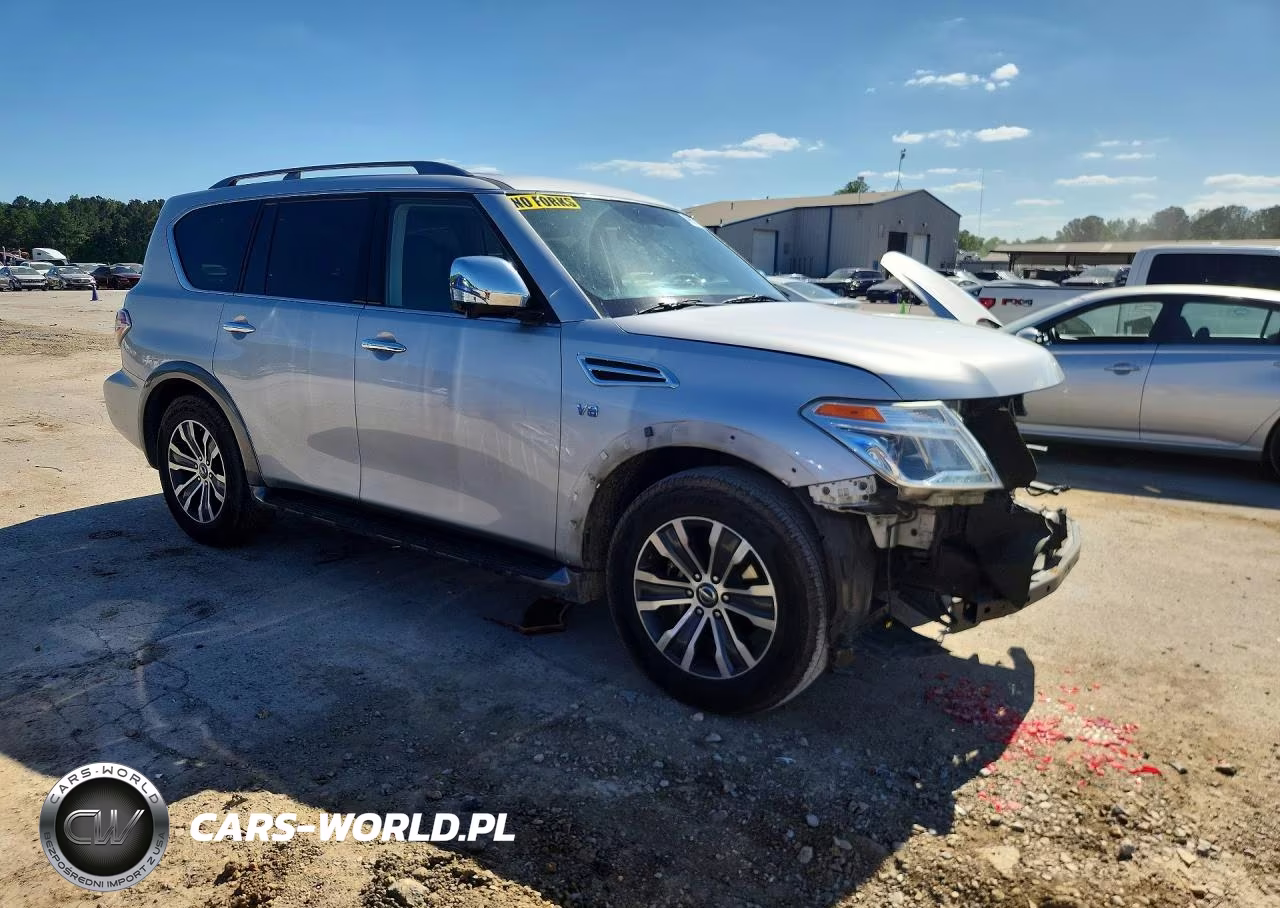 2019 Nissan Armada Sl VIN:JN8AY2ND9KX010285 - 4